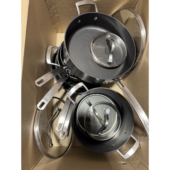 Anolon Advanced Home Hard-Anodized Nonstick Cookware Set - 11 Piece - Picture 2 of 7